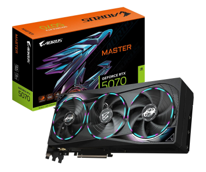 Karta graficzna NVIDIA Gigabyte GeForce RTX 5070 AORUS Master 12GB GDDR7 DLSS5